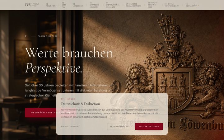 Screenshot of fvl-treuhand.ch