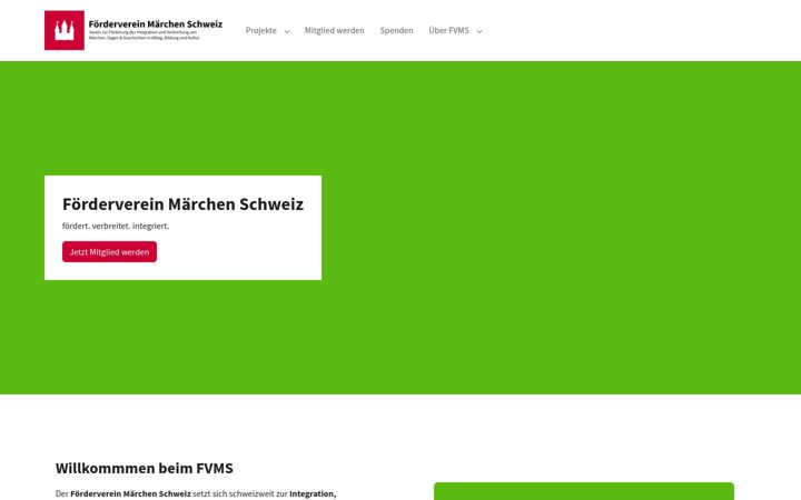 Screenshot of fvms.ch