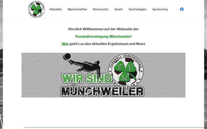 Posnetek zaslona fvmuenchweiler.de