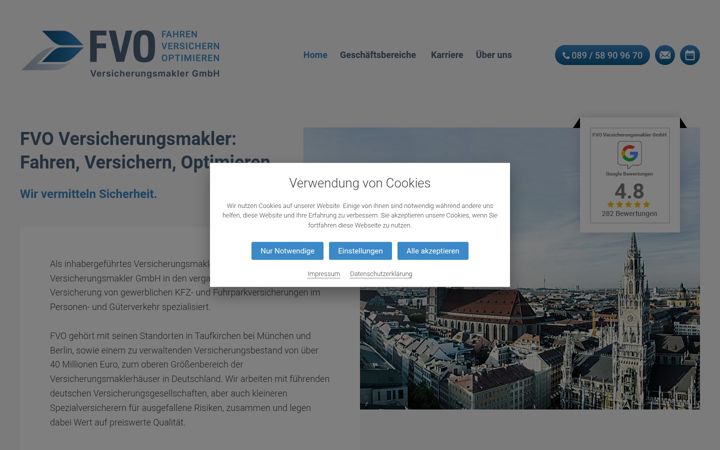 Screenshot of fvo-finanz.de