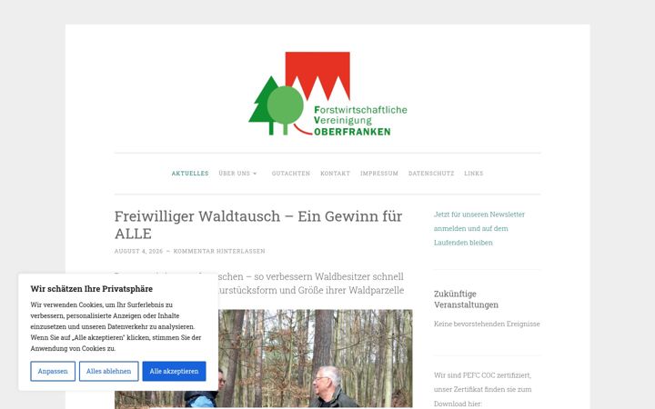 Screenshot of fvoberfranken.de