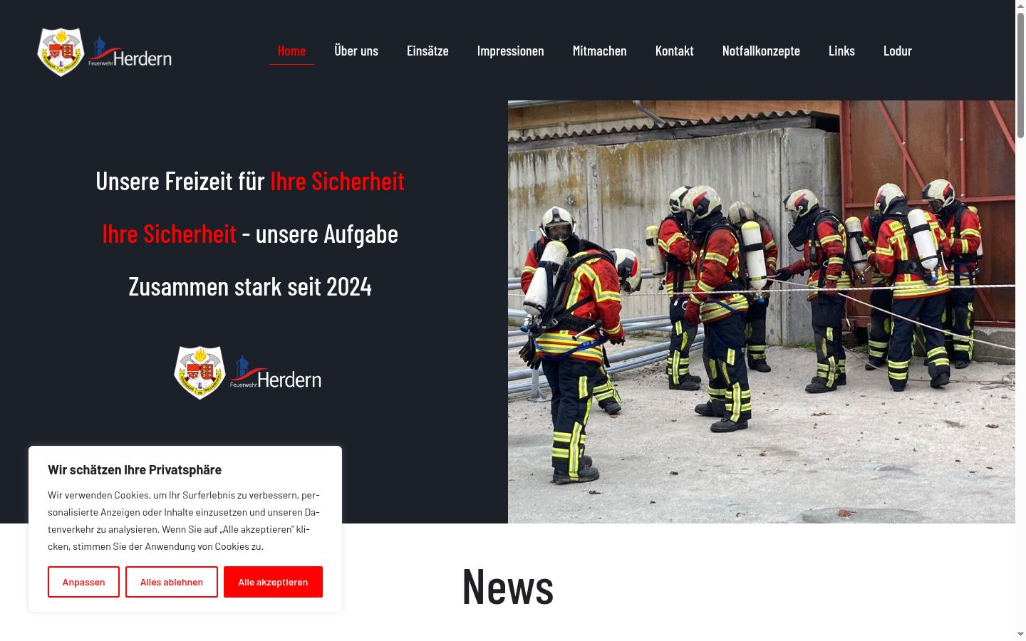 Screenshot tal-banner tal-kunsens muri qabel kwalunkwe interazzjoni