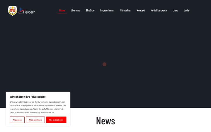 Screenshot of fw-muellheim-pfyn.ch