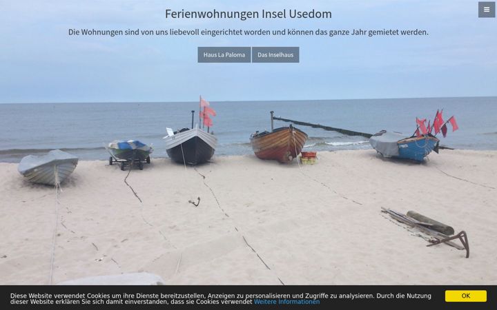 Snímek obrazovky fw-ostsee-usedom.de