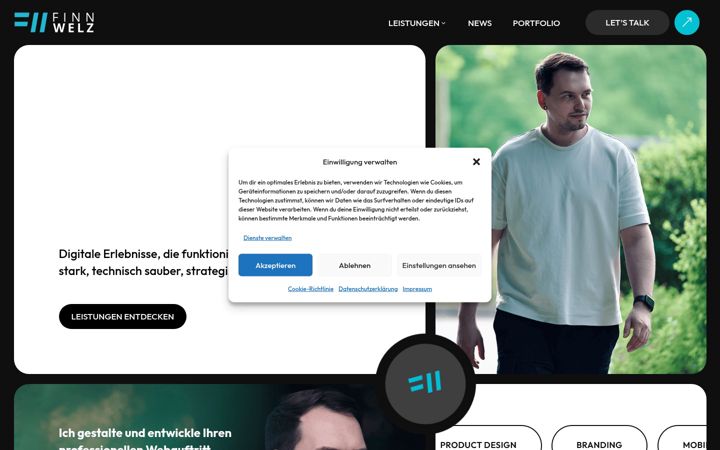 Screenshot of fw-webdesign.de