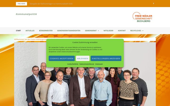 Screenshot of fwg-buechlberg.de