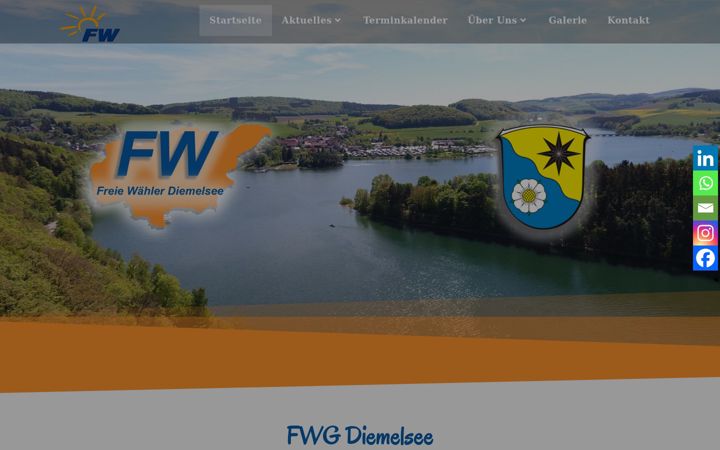 Screenshot ta' fwg-diemelsee.de