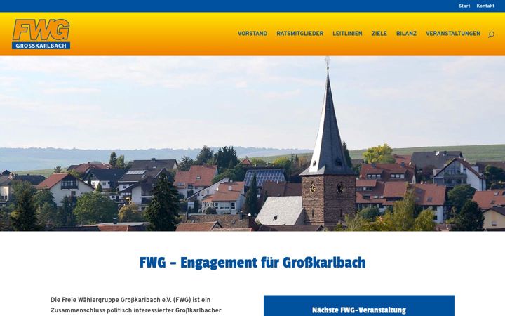 Screenshot ta' fwg-grosskarlbach.de