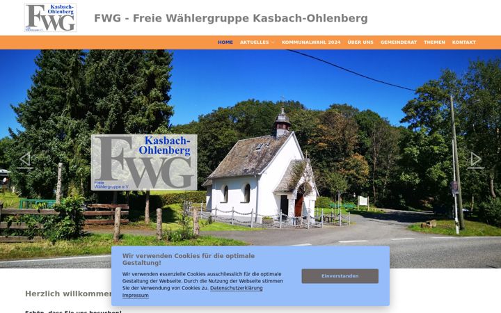 Screenshot of fwg-kasbach-ohlenberg.de