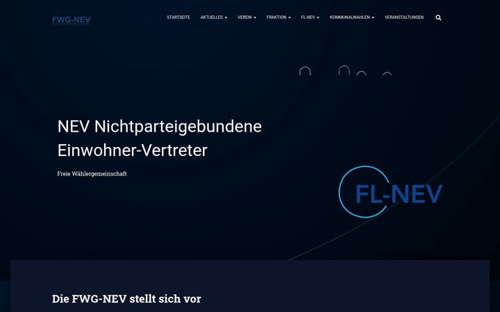 Screenshot of fwg-nev.de