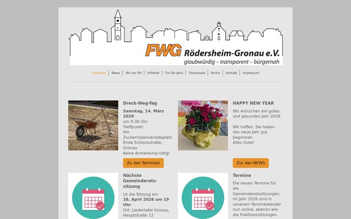 Screenshot of fwg-roedersheim-gronau.de