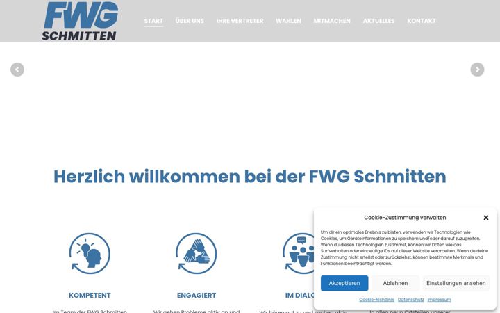 Snímek obrazovky fwg-schmitten.de