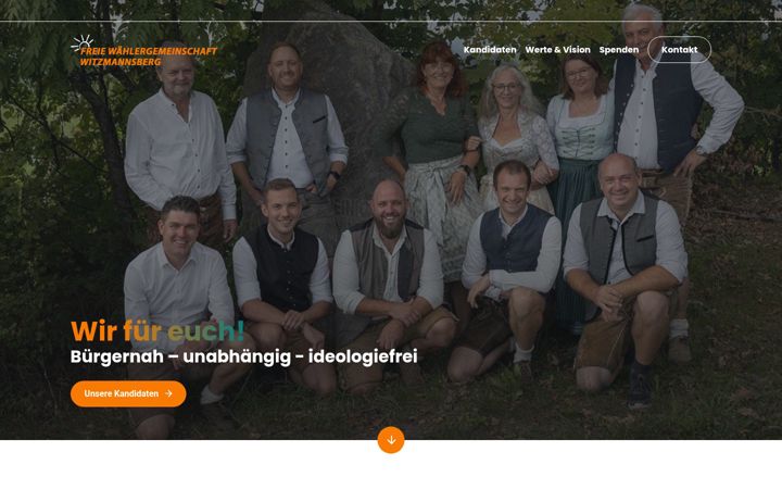 Snímek obrazovky fwg-witzmannsberg.de