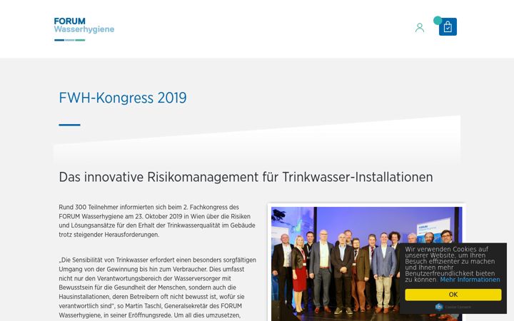 Screenshot of fwh-kongress.at