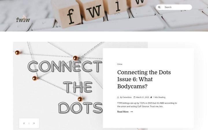 Screenshot of fwiwblog.com