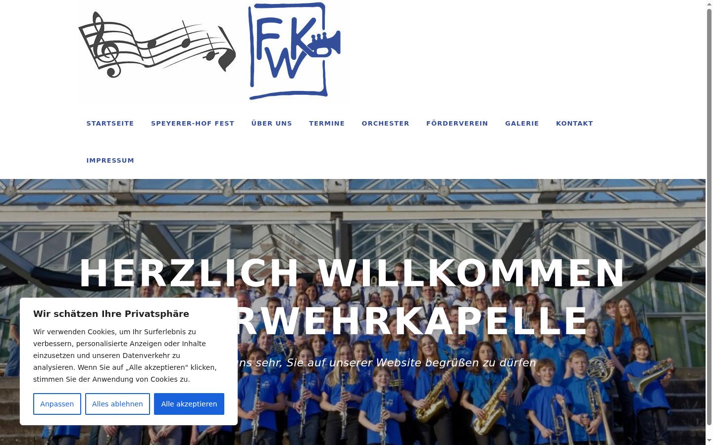Screenshot tal-banner tal-kunsens muri qabel kwalunkwe interazzjoni