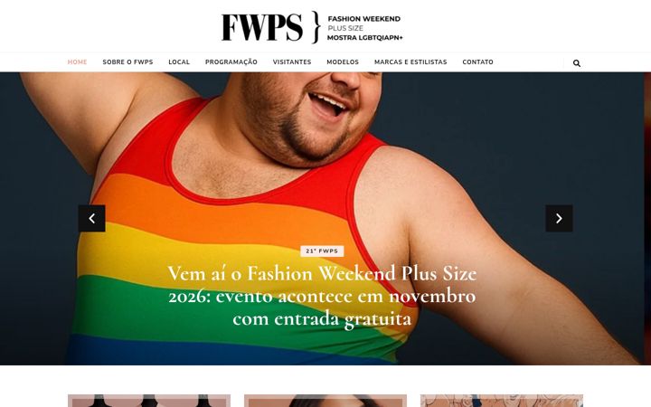 Screenshot of fwps.com.br