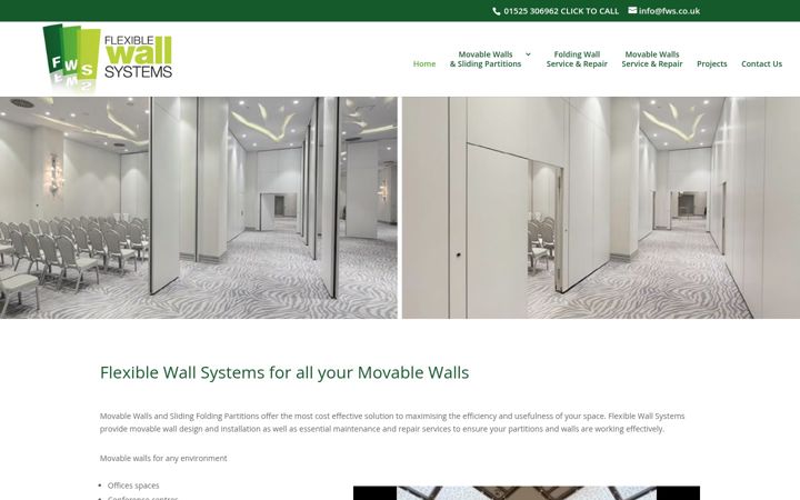 Screenshot of fws.co.uk