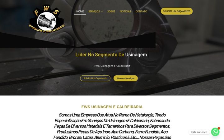 Screenshot of fws.ind.br