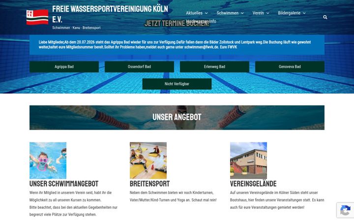 Screenshot of fwvk.de