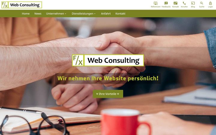 Screenshot of fx-web.de