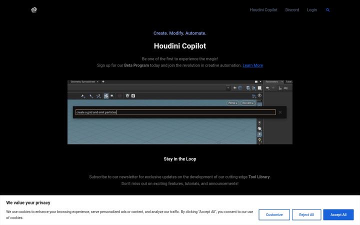Screenshot of fxartist.co