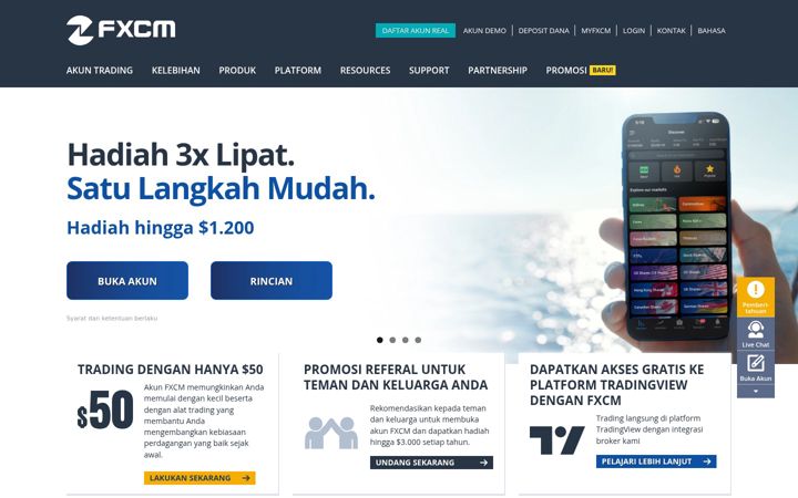Screenshot of fxcmidn.com