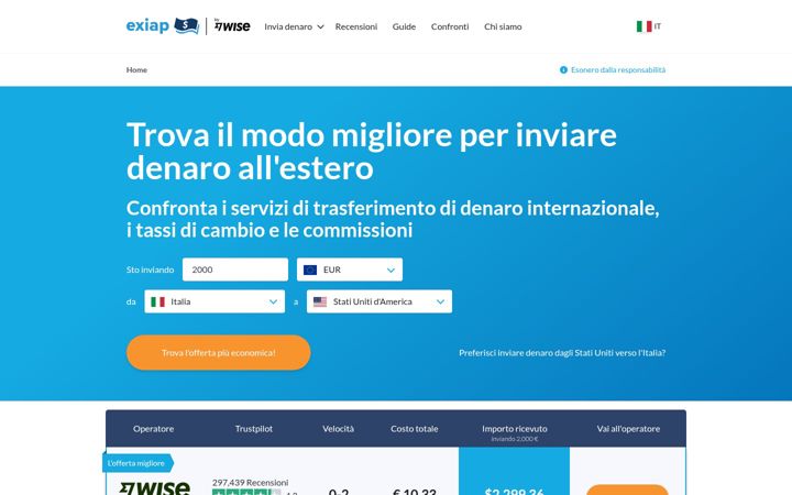 Screenshot of fxfacile.it