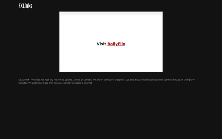 Screenshot of fxlinks.rest