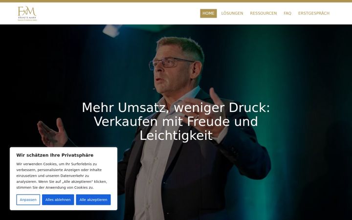 Screenshot of fxmaier.de