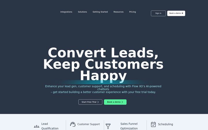 Screenshot of fxo.io