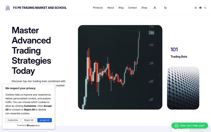 Screenshot of fxpr.org