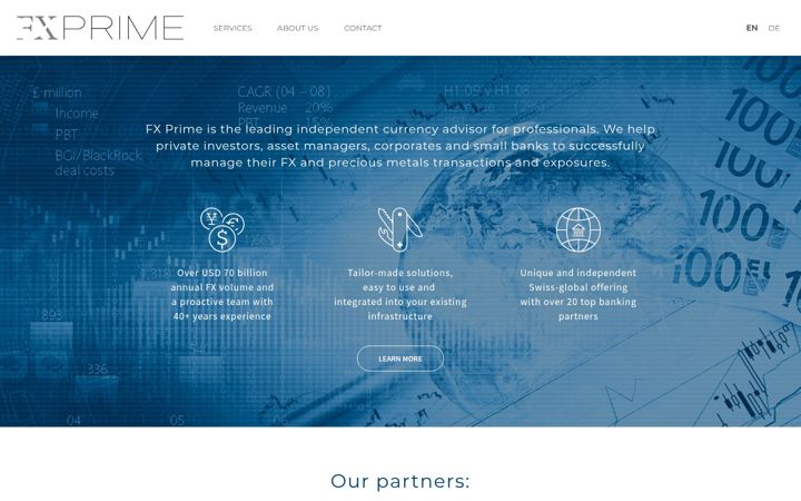 Screenshot of fxprime.ch