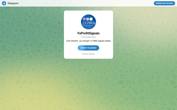 Screenshot of fxprofitsignals.com