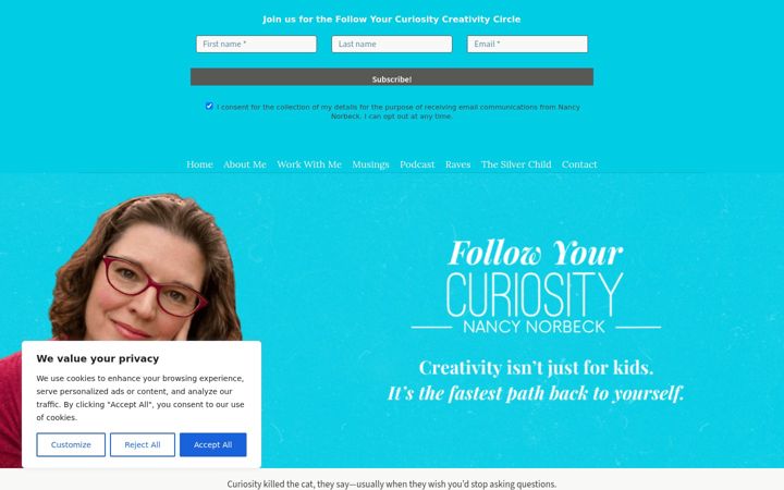 Screenshot of fycuriosity.com