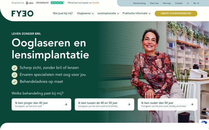 Screenshot of fyeo.nl