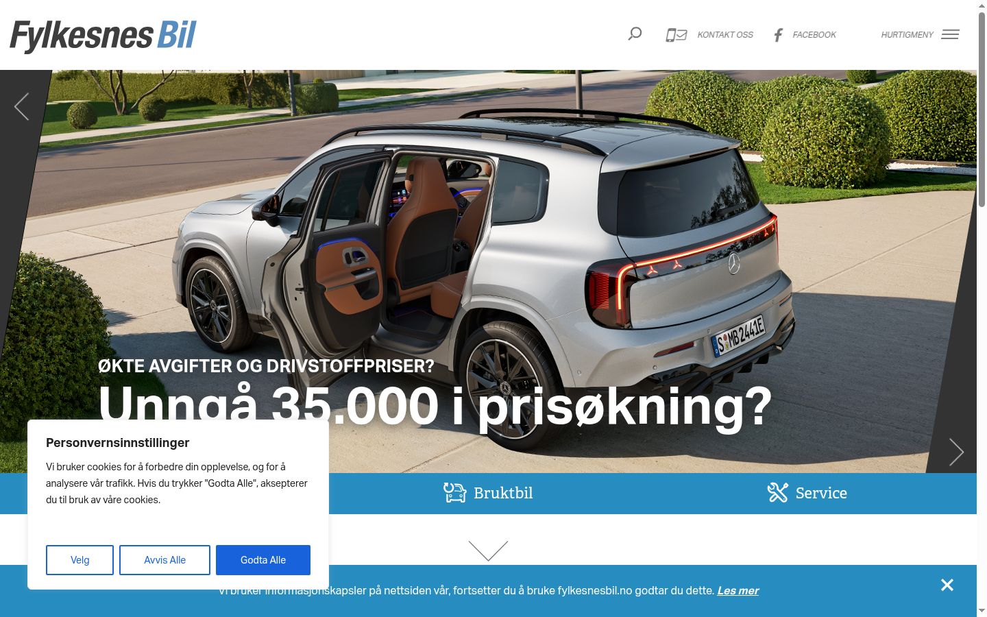Kuvakaappaus suostumusbannerista, joka näytettiin ennen mitään vuorovaikutusta
