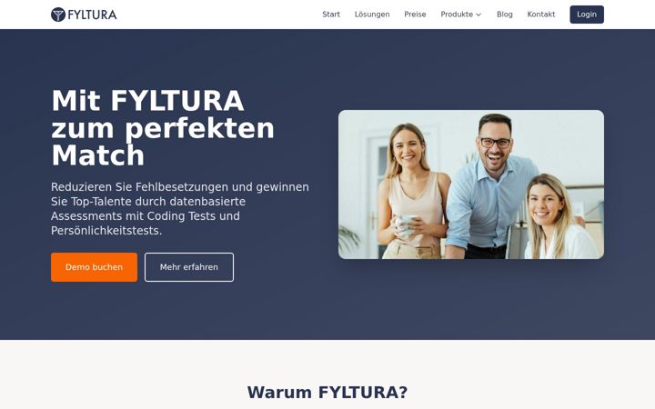 Screenshot of fyltura.de
