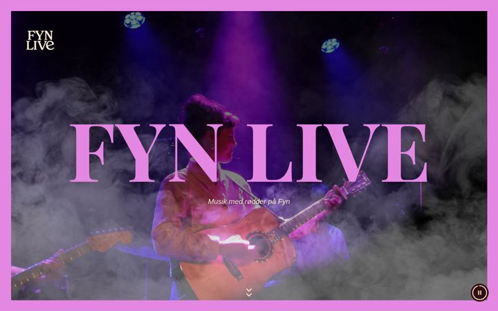 Screenshot of fynlive.nu