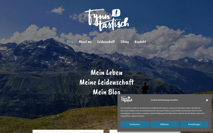 Screenshot of fynntastisch.de