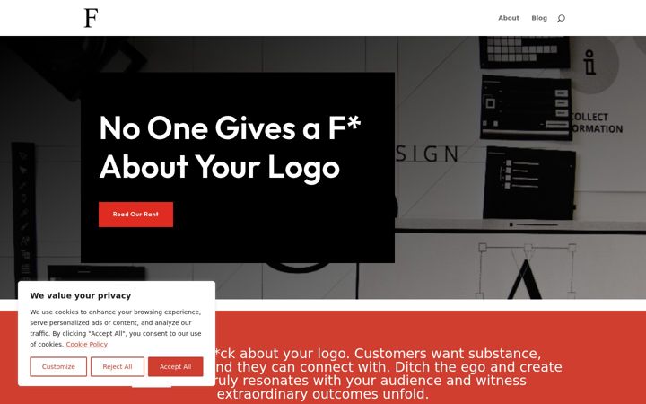 Screenshot of fyourlogo.com