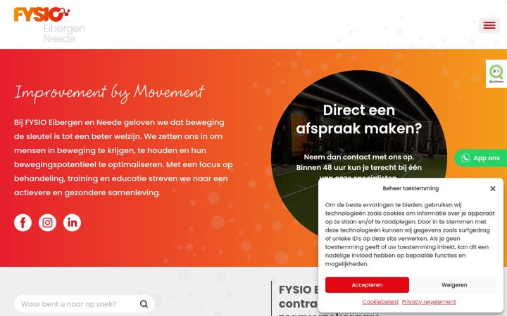 Screenshot of fysio-eibergen.nl