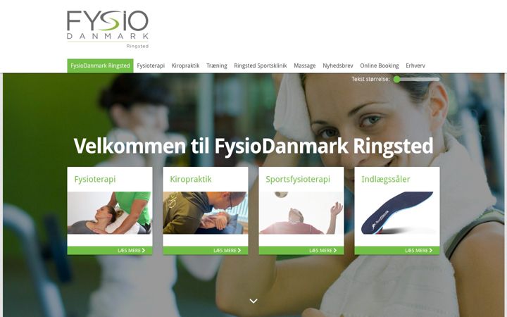Screenshot of fysiodanmark-ringsted.dk