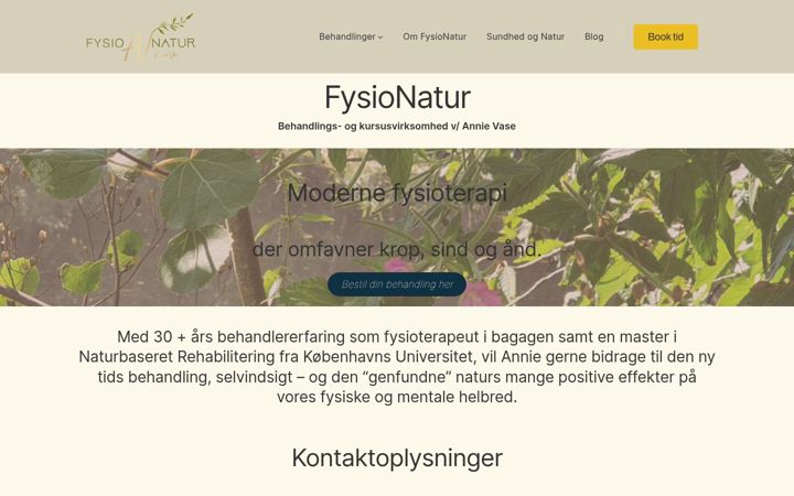 Ekrano kopija fysionatur.dk