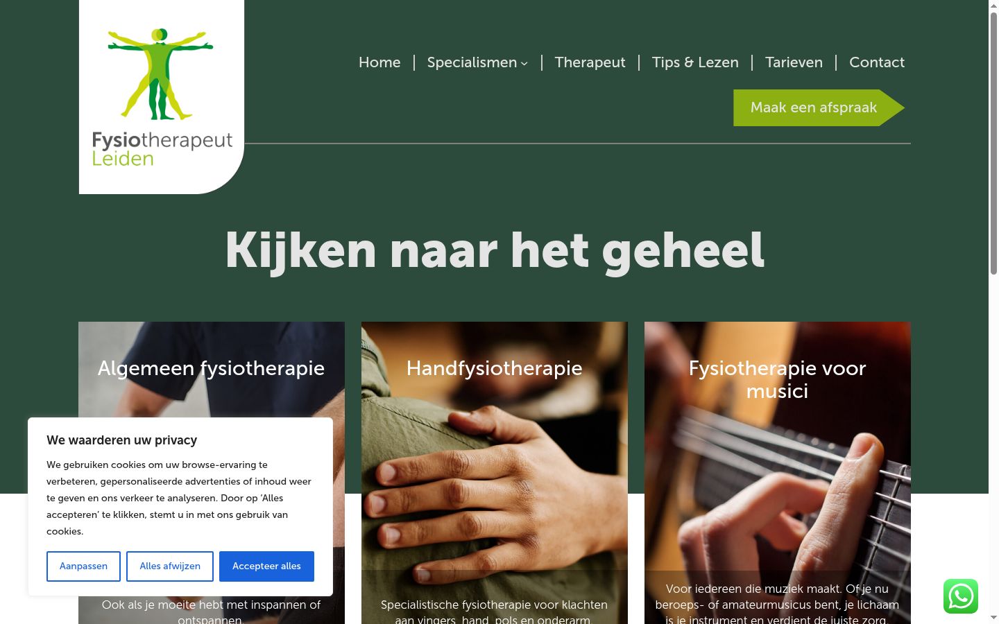 Screenshot tal-banner tal-kunsens muri qabel kwalunkwe interazzjoni