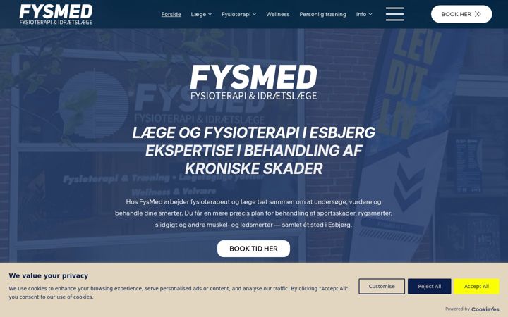 Screenshot of fysmed.net