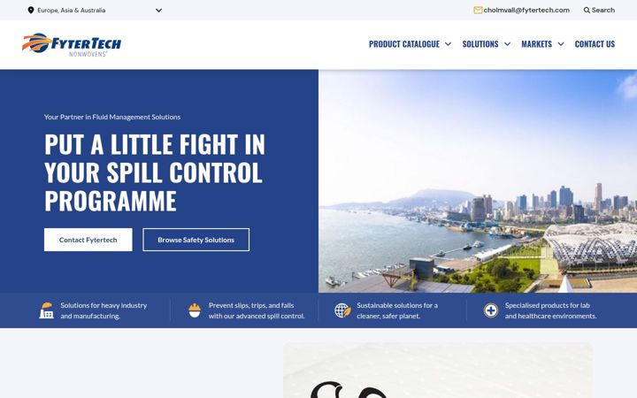 Screenshot of fytertech.com