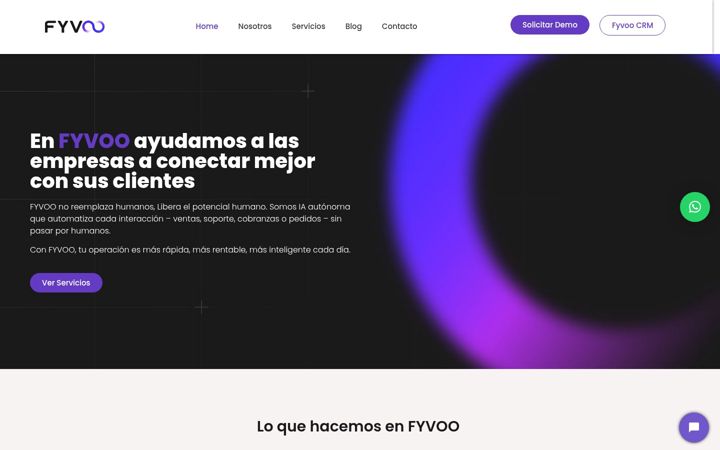 Screenshot of fyvoo.ai