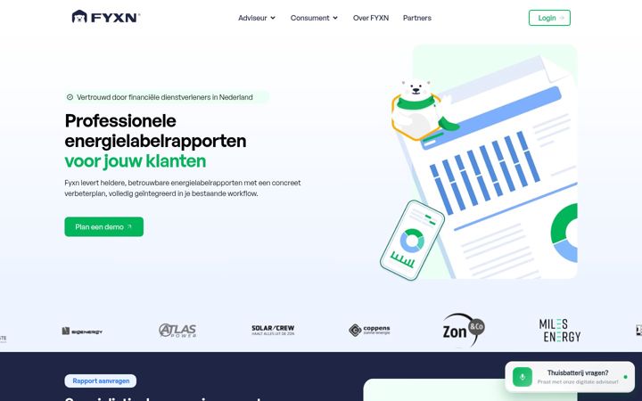 Screenshot di fyxn.nl