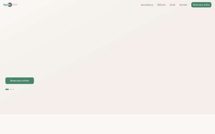 Screenshot of fyzido.cz